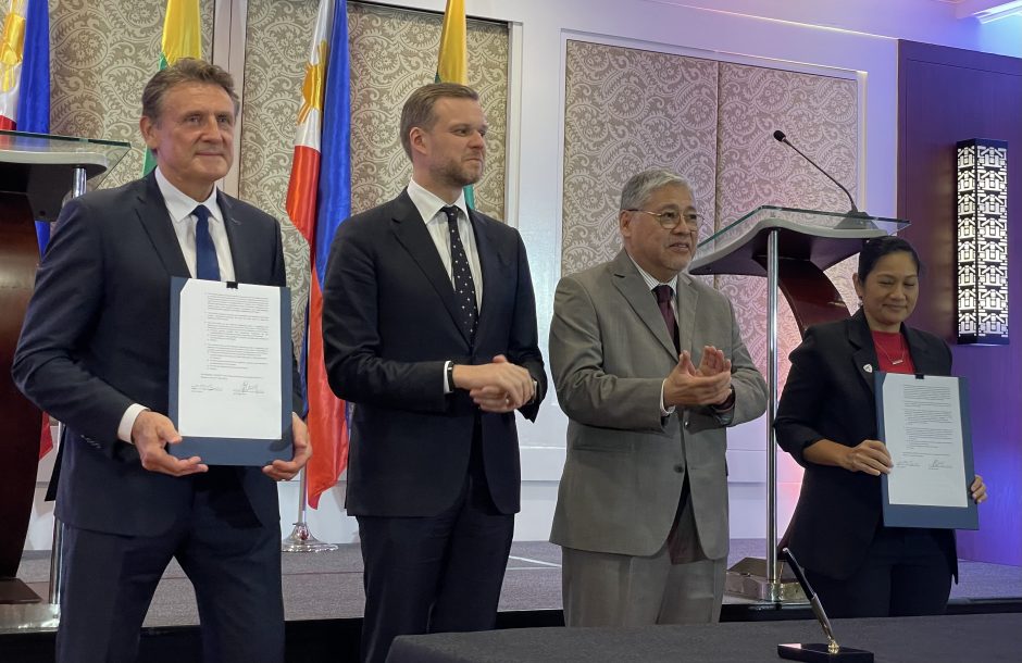 G. Landsbergis su Filipinų kolega aptarė bendradarbiavimą, dvišalius santykius
