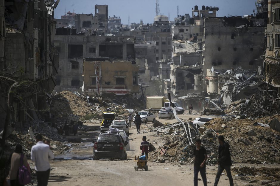 Gazos Ruožo sveikatos apsaugos ministerija: karo metu žuvo daugiau nei 34 tūkst. žmonių
