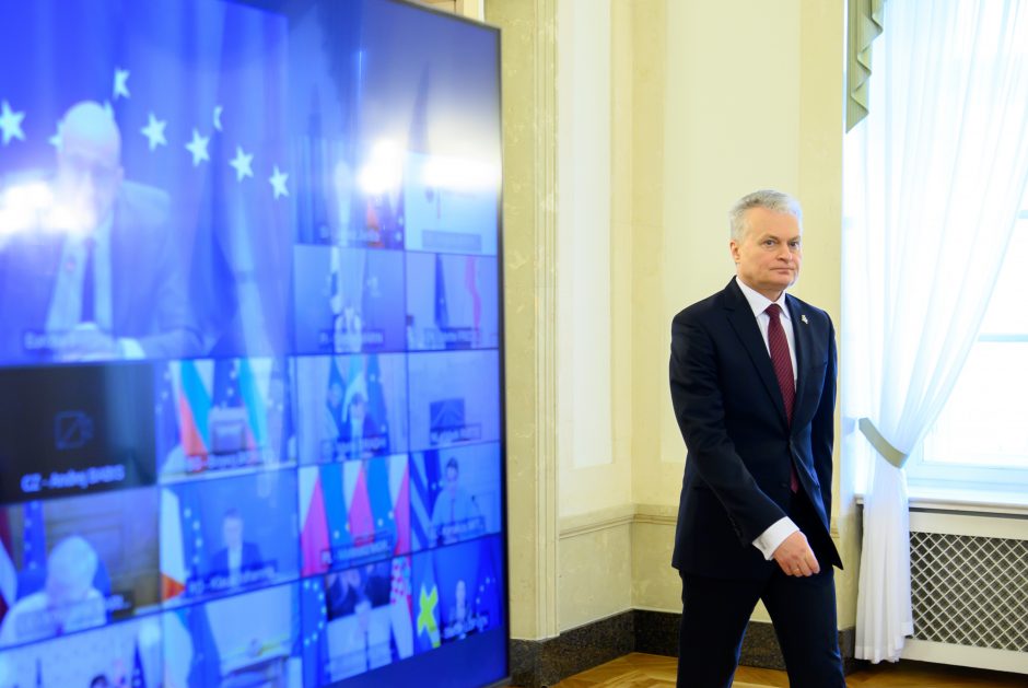 G. Nausėda: ES turi skubiai reaguoti į pažeidimus Rusijoje