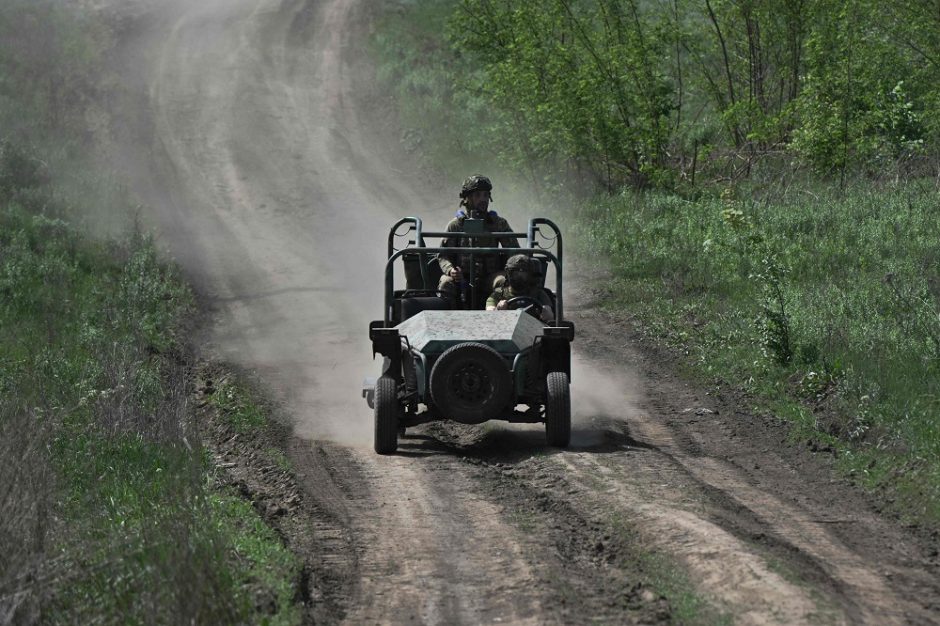 O. Syrskis: situacija Ukrainos fronto linijoje yra pablogėjusi