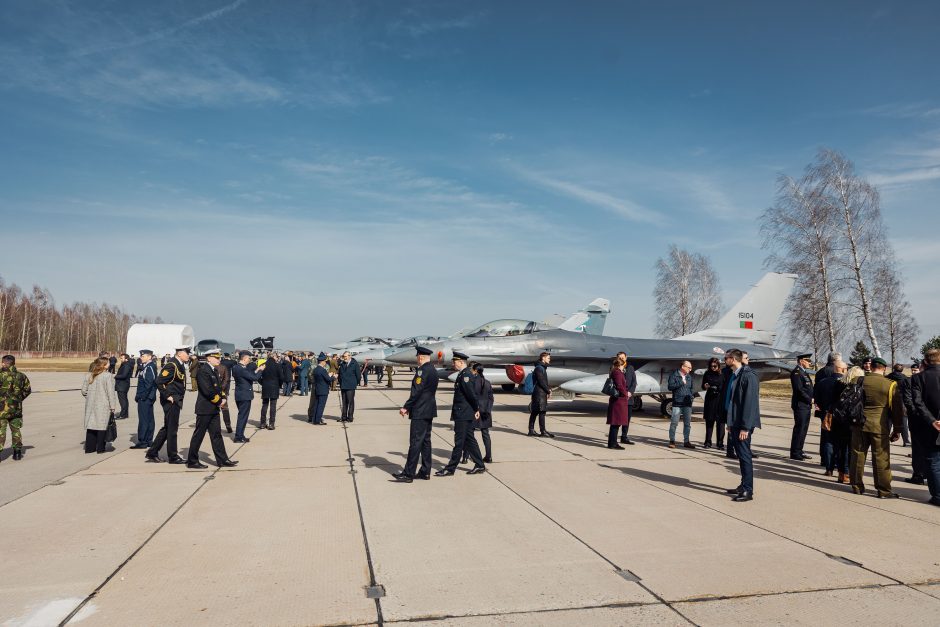 V. Rupšys: Šiaulių bazė iki 2025 metų pabaigos galėtų priimti JAV naikintuvus F-35