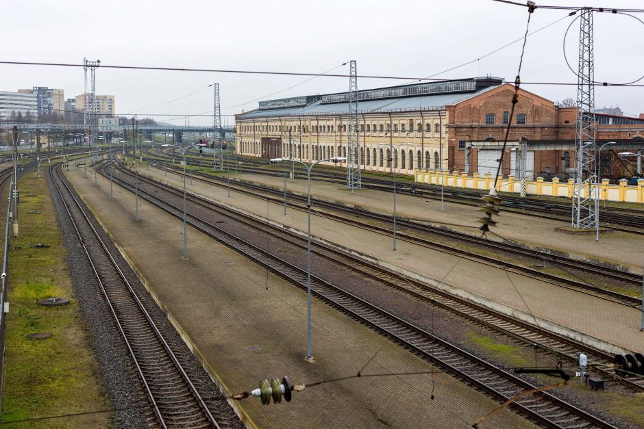 Pradedama pėsčiųjų viaduko prie Vilniaus geležinkelio stoties rekonstrukcija