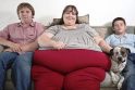 330 kg sverianti mama tikisi tapti storiausia pasaulyje moterimi