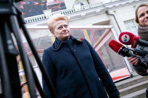 D. Grybauskaitė apie diskusijas dėl Vokietijos brigados: tai daro politinę gėdą valstybei
