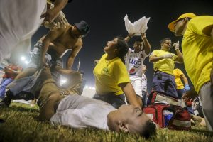 Salvadore per tragišką incidentą futbolo stadione žuvo 12 žmonių