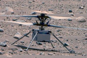 NASA Marso sraigtasparnis „Ingenuity“ išsiuntė paskutinę žinutę į Žemę