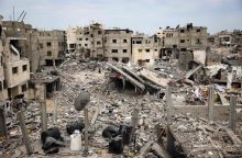 JT: atstatyti visus Gazos Ruože sugriautus namus užtruktų iki 2040-ųjų