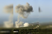 Izraelio pajėgos vykdo puolamuosius veiksmus Pietų Libane